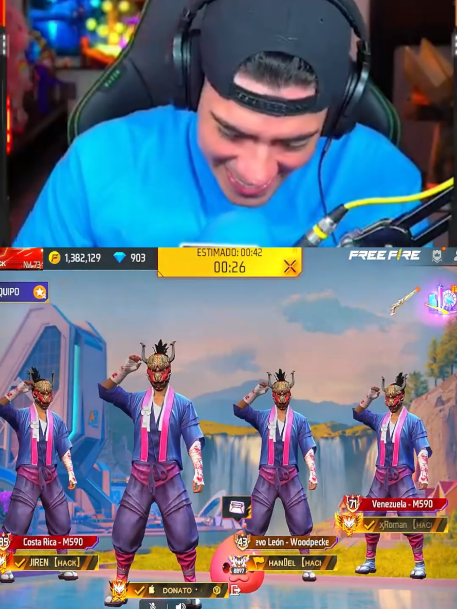 DONATO COMPARTE EL SAKURA #freefire #garenafreefire #garena #gaming #fyp #clips #donato