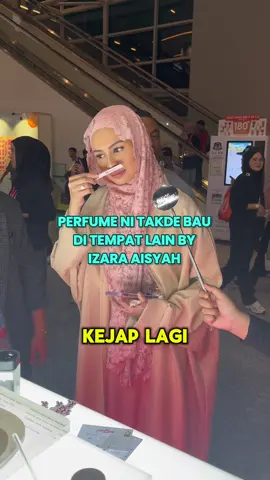 Walaupun perfume untuk lelaki, tapi Izara Aishah still nak pakai Red Leather ni guys! 🤩 🗣️
