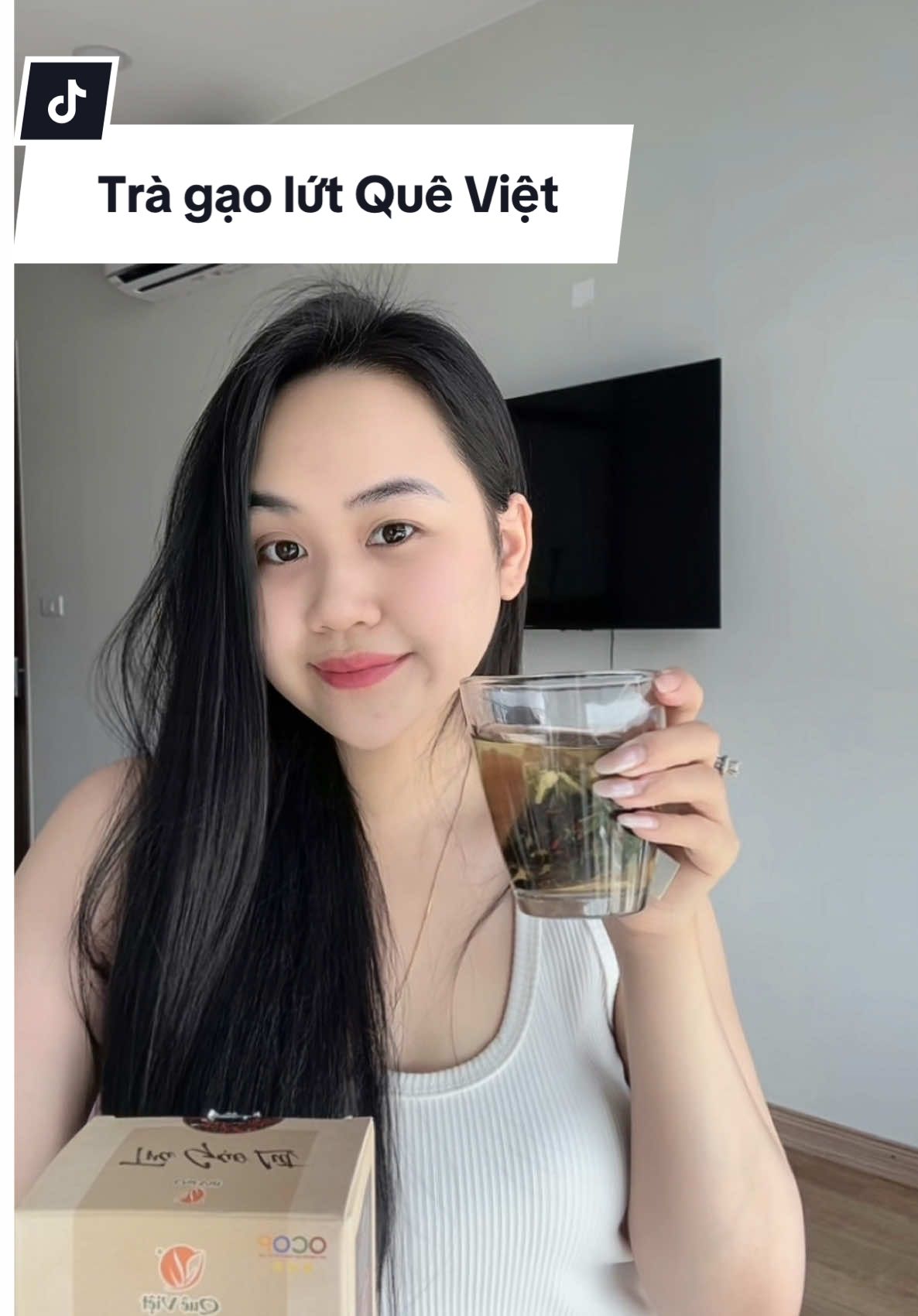 Sau sinh lười uống nước lọc thì các mẹ thử uống trà gạo lứt nha, vị thơm lắm lun mà hỗ trợ gọi sữa về cho các mẹ lun nè  #tragaolut #queviet #tragaolutqueviet #mebim #mebimsua 