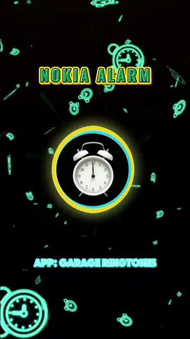 Nokia alarm ringtone by Garage Ringtones app📱🔔 #nokia #nokiasound #alarmclock 