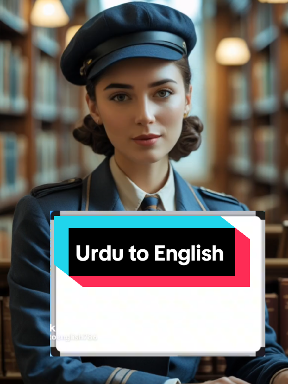 Urdu to English #urdutoenglish #englishteacher  #improveenglish #englishlearning #LearnOnTikTok 