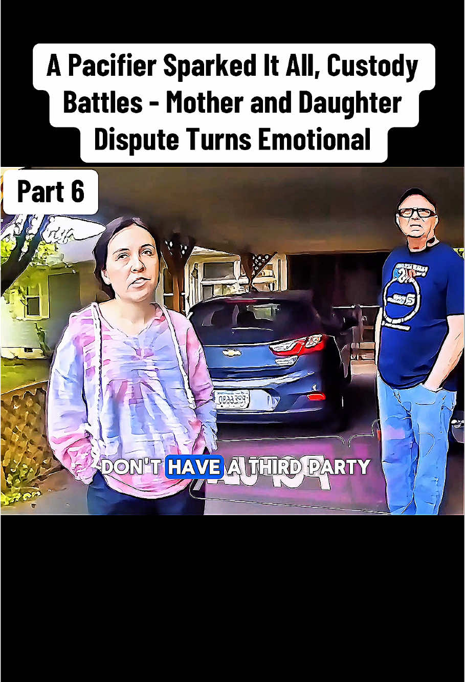 A Pacifier Sparked It All, Custody Battles - Mother and Daughter Dispute Turns Emotional #cops #copsoftiktok #law #trending #viral 