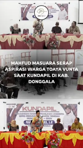Mahfud Masuara Serap Aspirasi Masyarakat pada Kundapil II di Desa Toaya Vunta, Donggala Anggota DPRD Provinsi Sulawesi Tengah sekaligus Ketua DPW Partai Perindo Sulawesi Tengah, Mahfud Masuara, kembali melaksanakan kegiatan Kunjungan Daerah Pemilihan (Kundapil) yang kedua pada Selasa, 3 Juni 2025. Kegiatan kali ini berlangsung di Desa Toaya Vunta, Kecamatan Sindue, Kabupaten Donggala, dan turut dihadiri oleh warga setempat, Sekretaris DPRD Provinsi Sulawesi Tengah Siti Rachmi Amir Singi, serta perwakilan dari Sekretariat DPRD lainnya. Dalam forum tersebut, Mahfud Masuara mendengarkan secara langsung berbagai aspirasi yang disampaikan masyarakat. Salah satu yang menjadi perhatian utama adalah harapan agar pemerintah daerah terus mendorong akses pendidikan gratis bagi anak-anak di wilayah pedesaan. Warga juga mengusulkan dukungan terhadap program Sulteng Mengaji, khususnya dalam hal pembangunan dan pengembangan pondok pesantren sebagai sarana pembinaan generasi muda yang berbasis nilai-nilai keislaman. Selain itu, masyarakat menyampaikan kebutuhan bantuan pembangunan masjid dan dukungan untuk pegawai sara di Desa Vunta. Warga juga memperkenalkan inisiatif kelompok peternak ayam petelur yang membutuhkan perhatian pemerintah berupa pelatihan, bibit, serta akses pasar. Aspirasi lain yang disorot adalah permohonan pembangunan jembatan guna menunjang mobilitas antarwilayah dan mendukung kegiatan ekonomi masyarakat. Menanggapi hal tersebut, Mahfud Masuara menyatakan bahwa setiap aspirasi akan dicatat dan diperjuangkan melalui jalur legislatif, baik dalam bentuk usulan program maupun dorongan kepada pemerintah daerah agar memberikan perhatian terhadap kebutuhan riil masyarakat. Ia juga menegaskan komitmennya untuk terus hadir mendengar dan menyuarakan kepentingan rakyat, demi pemerataan pembangunan di seluruh pelosok Sulawesi Tengah.