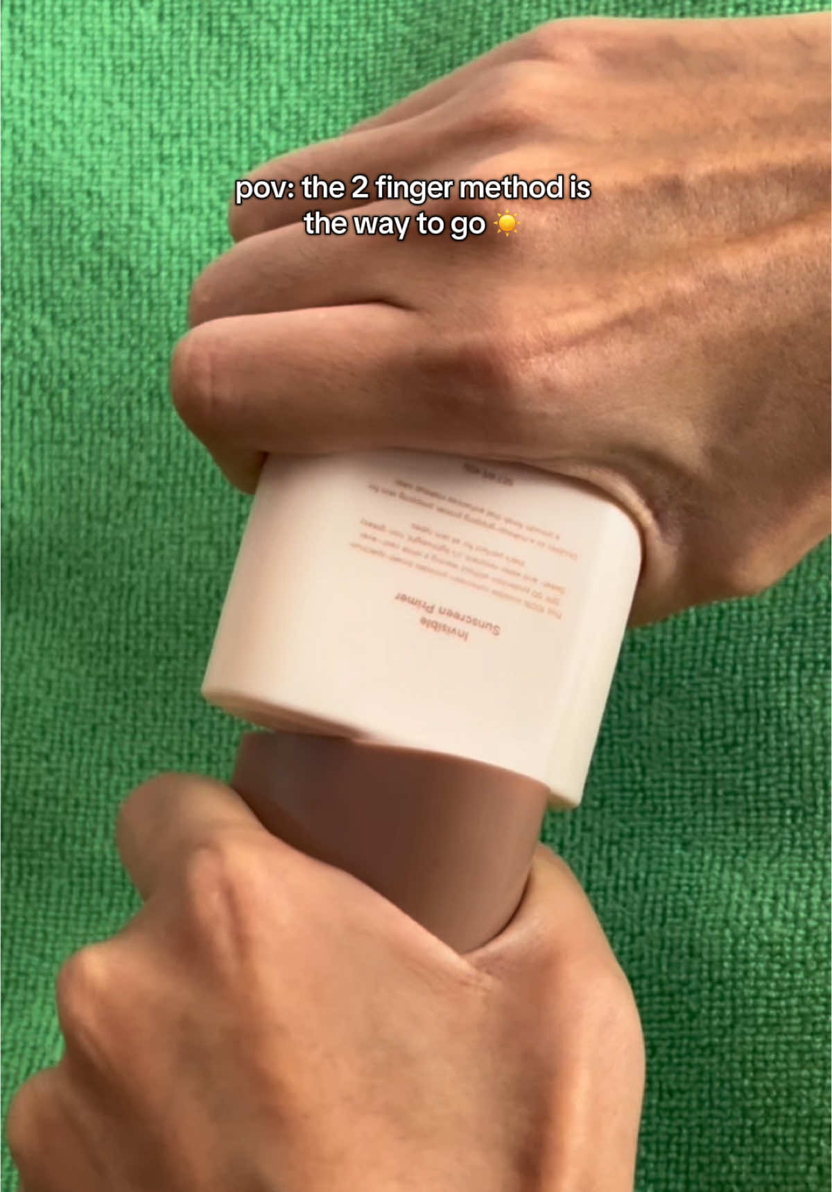 this method or nothing! ☀️#fyp #blkcosmetics #Summer #sunscreen 