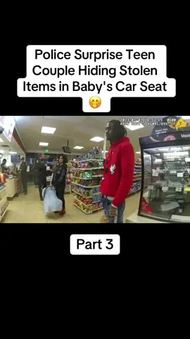 Police Surprise Teen Couple Hiding Stolen Items in Baby's Car Seat (Part 3) #for #you 