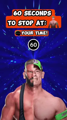 IMPOSSIBLE CHALLENGE, Can you stop at John Cena in 60 seconds!? #pause #pausechallenge #roulette #roulettechallenge #WWE #johncena #wweraw 