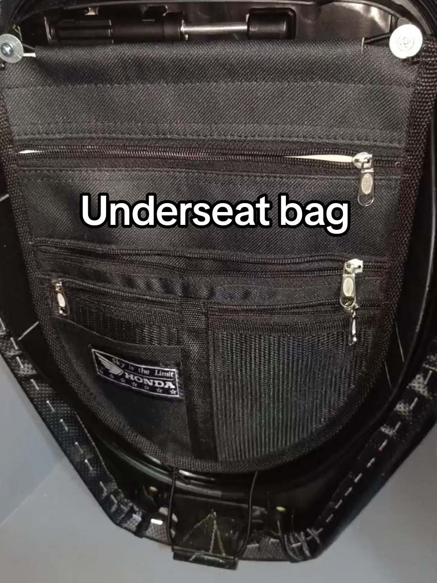 Check niyo yung shop madaming klase ng underseat bag ang available.   #underseatbag #underseatorganizer #compartmentbag #compartmentorganizer #clickunderseatorganizer 