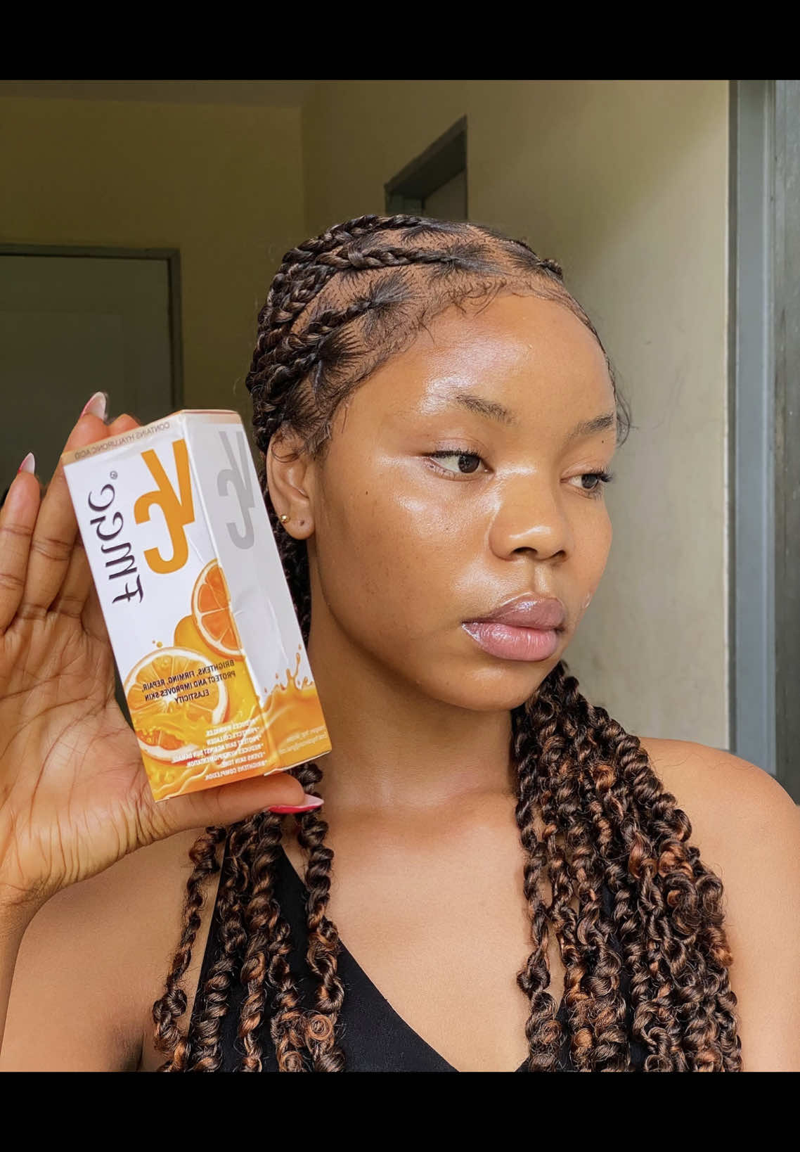 A proof that patience + the right products = magic 🤎 Vitamin c serum @fmgc #skincare #skincaretips #vitamin #explore #fyp #cleangirl 