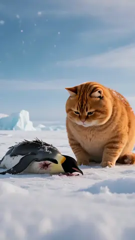 Don’t trust the orange cat#aicat 