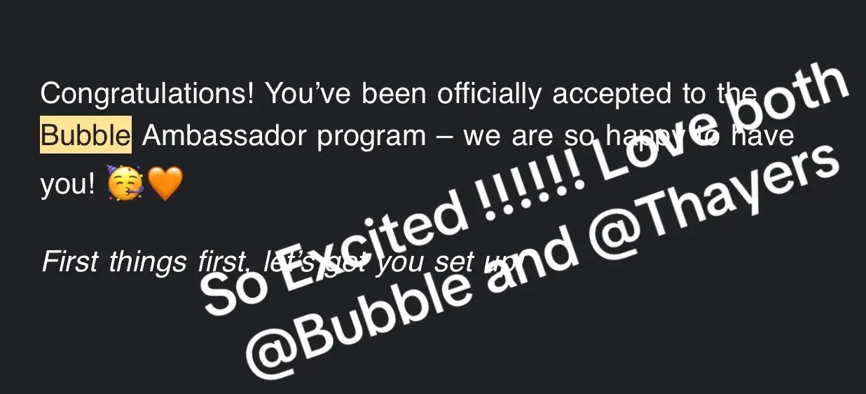 ✨ Just joined the ambassador squad — glowing & growing. Let’s make magic 💼💖 Who’s next ?????  #BrandAmbassador #fyp #foryoupage #bubbleambassador #bubbleinsiders #UGC #skincare @Thayers @target @Walmart @Amazon Beauty @Bubble Skincare 