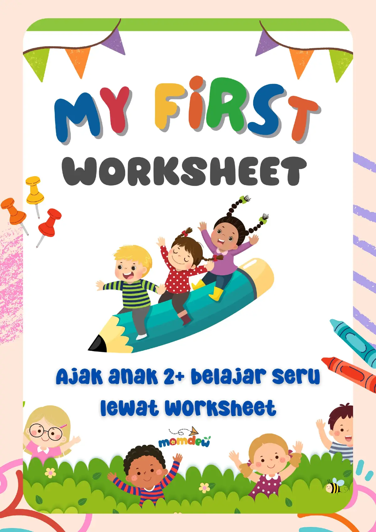 Yuk ajak anak usia 2 tahun belajar seru dari rumah.. Tapi perlu diingat yaa, rentang fokus anak usia 2 tahun itu belum lama (sekitar 5 menit). Jadi cukup 1-2 lembar aktifitas aja setiap hari 🥰 Selamat mendampingi si kecil belajar di rumah ya 💙