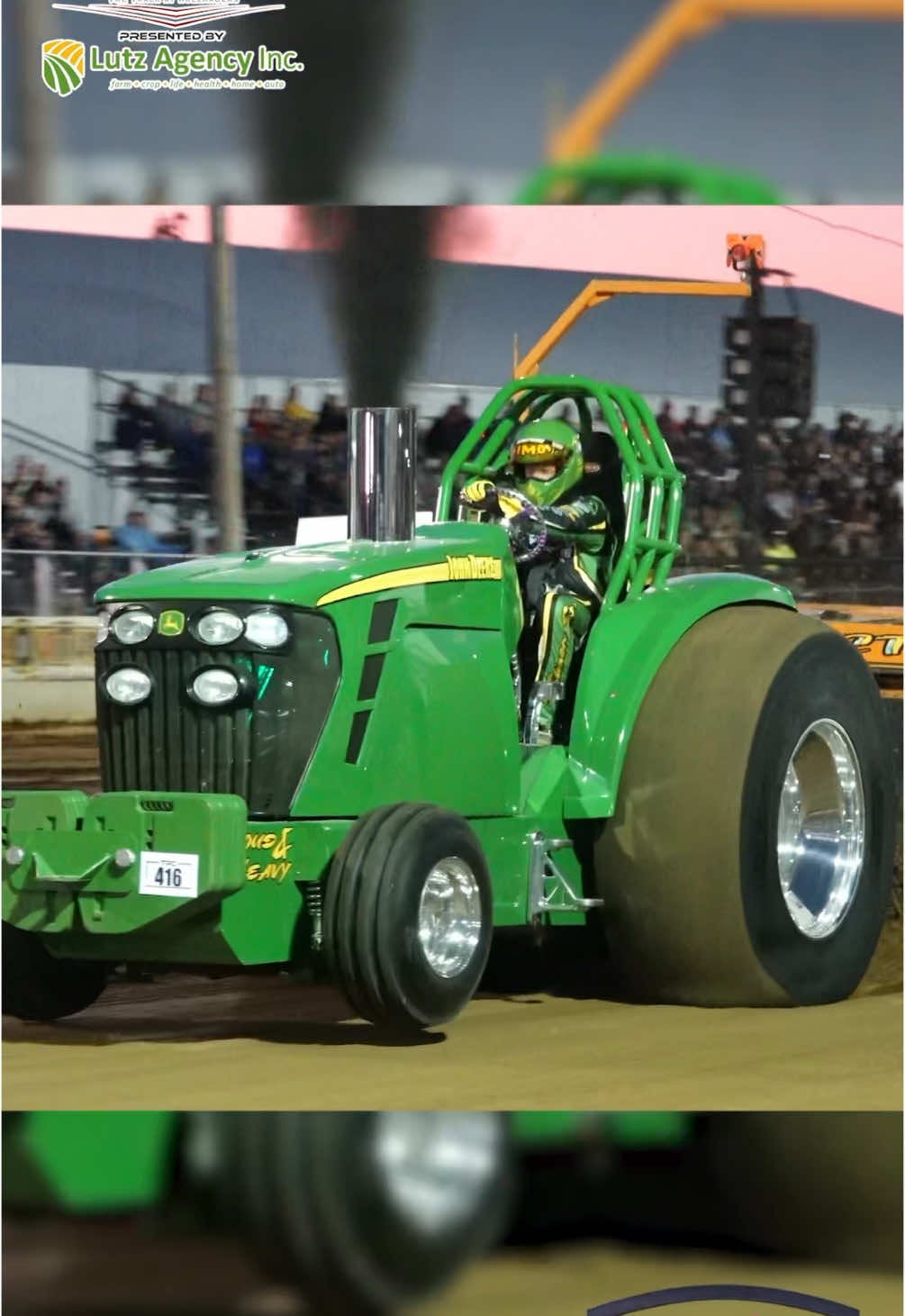 INSANE Horsepower!! 😱 #tractorpulling #thepullerschampionship 