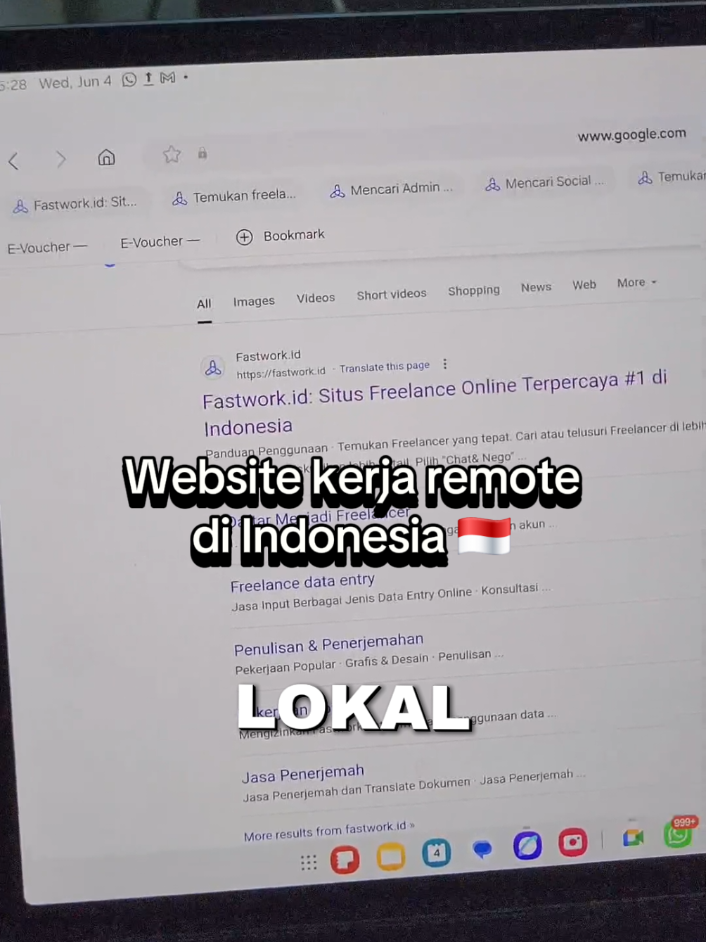 Replying to @xian3411  Salah satu website kerja remote di Indonesia 🇮🇩 DM 
