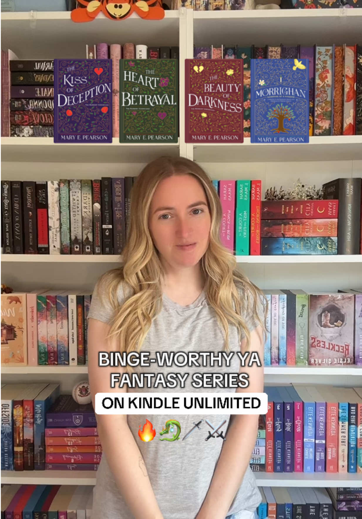 The Remnant Chronicles by Mary E. Pearson is now on Kindle Unlimited! #ad @Fierce Reads  From the author of Dance of Thieves - The Remnant Chronicles is a 3 book series (with a novella).  It is a young adult fantasy series - that you should grab from Kindle Unlimited now!  You can find the direct 🔗 in my 🔗 tree! #theremnantchronicles #thekissofdeception #fantasybooktok #fantasybooks #yafantasybooks #fantasyreader #fantasybookseries #fantasybook #kindleunlimited #kindlebooks #kindlereader #kindlegirlie #kindlebook 