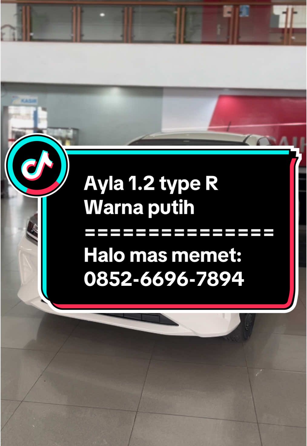 Selamat rabu malam😁😁😁 Terima kasih kak atas lagunya, suaranya bagus,😁😁😁 All new ayla 1.2 type R warna putih Info Daihatsu jambi bisa halo halo mas memet di: 0852-6696-7894 #masmemetdaihatsujambi #daihatsu #daihatsujambi #dealerdaihatsujambi #mobildaihatsujambi #ayla 