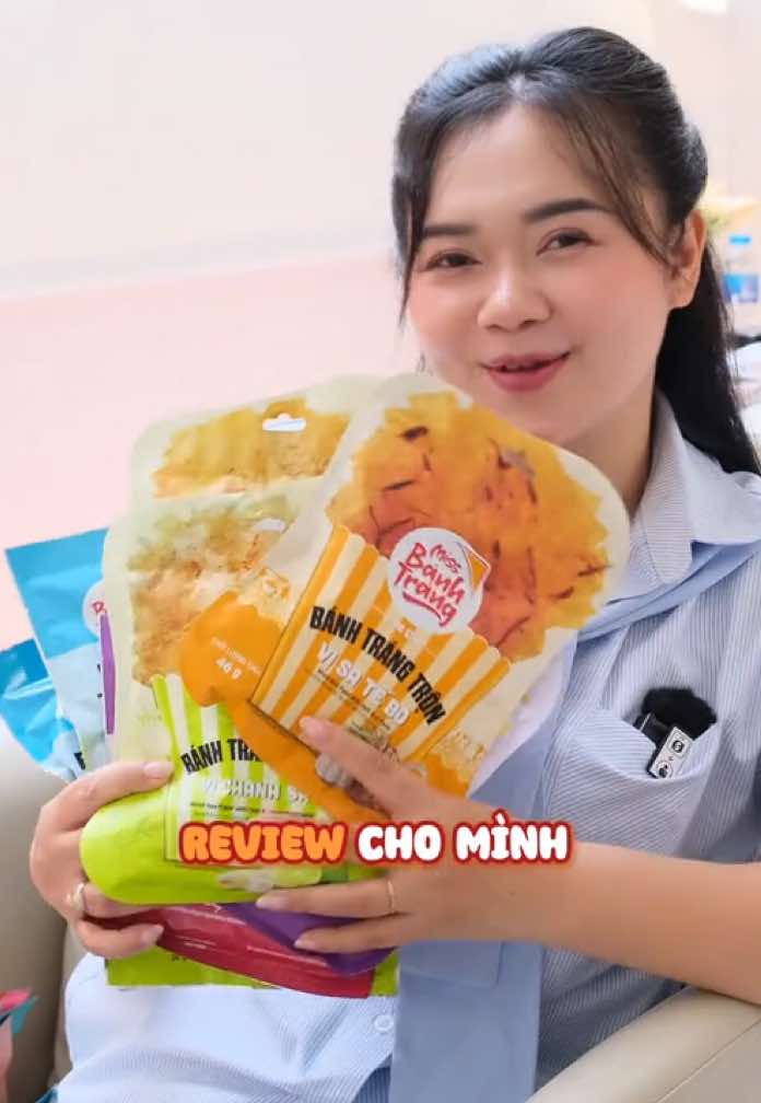 Mua bịch bigsize ăn cho đã cái nư mấy bà ơi #anvat #banhtrang #banhtrangmiss #tiemnhapula #banhtrangtron 
