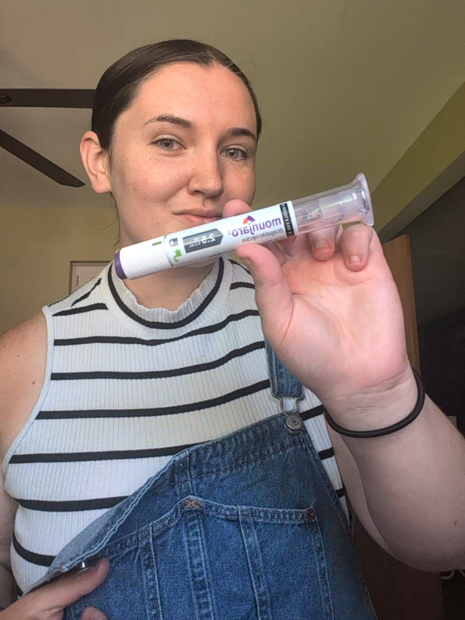 Down 4.1 pounds this week! Moving up to 5mg next Wednesday #mounjaro #injectionday #tirzepatide #zepbound #weightloss 