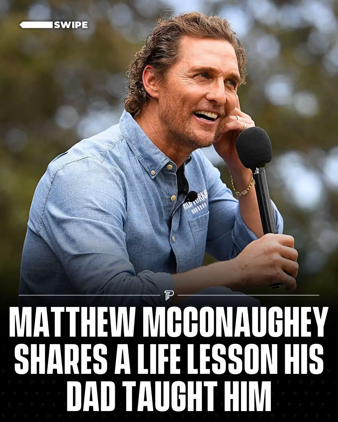 At 12, Matthew McConaughey’s dad taught him a life lesson that stuck with him forever 😳 #Pubity #RoadTo18M 