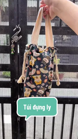 Túi đựng ly bình giữ nhiệt cao rộng, phù hợp nhiều bình. Xinh lắm nha mấy bà  #tuidunglygiunhiet #tuixach #tuivaicanvas #binhgiunhiet #dogiadung 