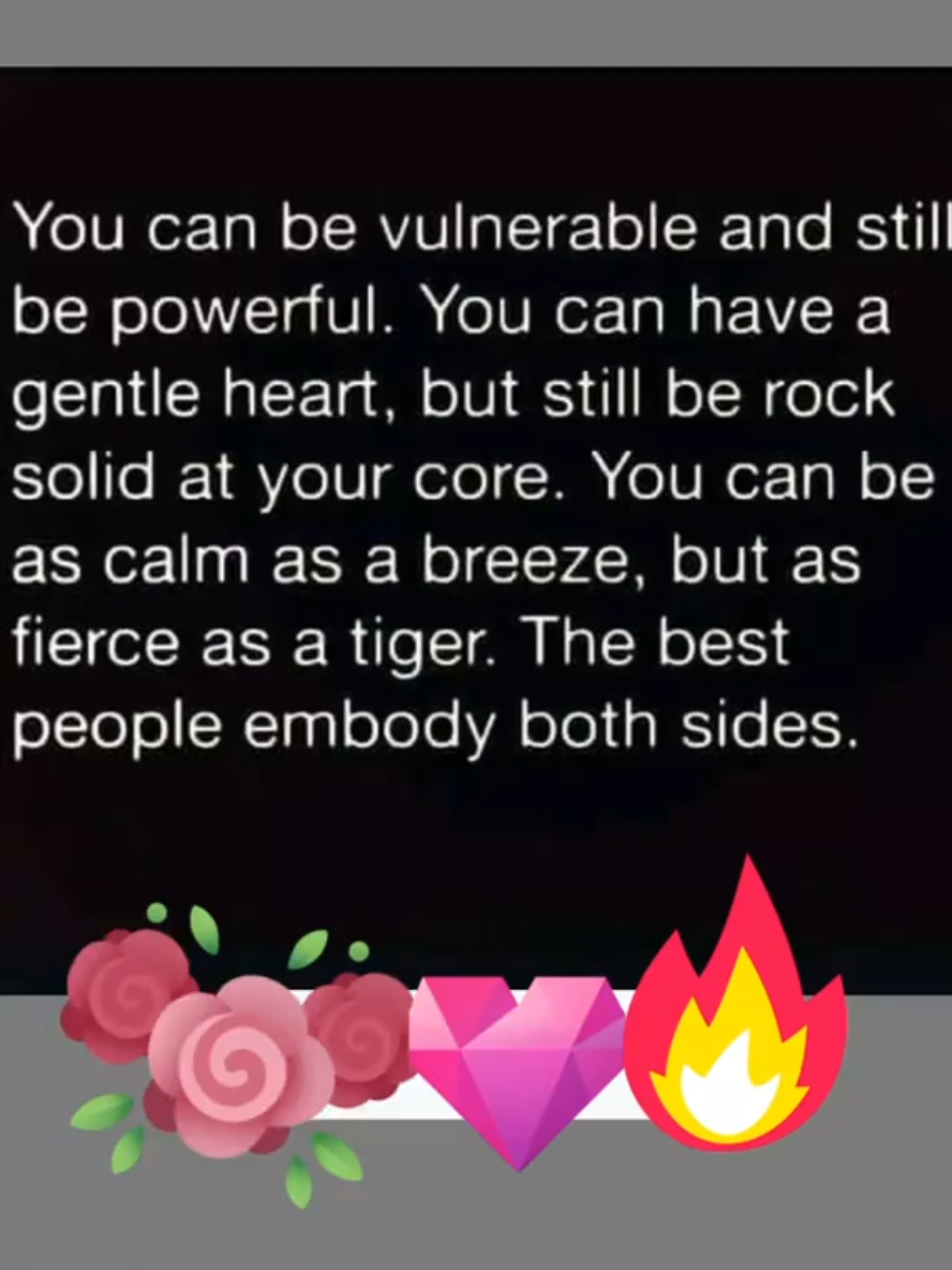 I have both of these emotions. I can be quiet and calm💗 & on the other hand I can also explode into a fiery rage🔥 all depends on situations around me 🥹