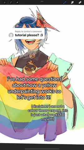 Replying to @żartka I hope this makes sense!! again i cant give a proper technical answer cause i learned art through trial and error and just go off vibes most of the time! #digitalart #colortheory #underpainting #arttutorial 