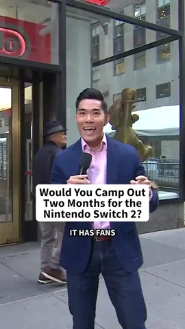 Gamers have been lining up early to get their hands on the highly anticipated Nintendo Switch 2 that is set to hit shelves on June 5. @bcheungz reports for #TODAYShow — link in bio for more details.