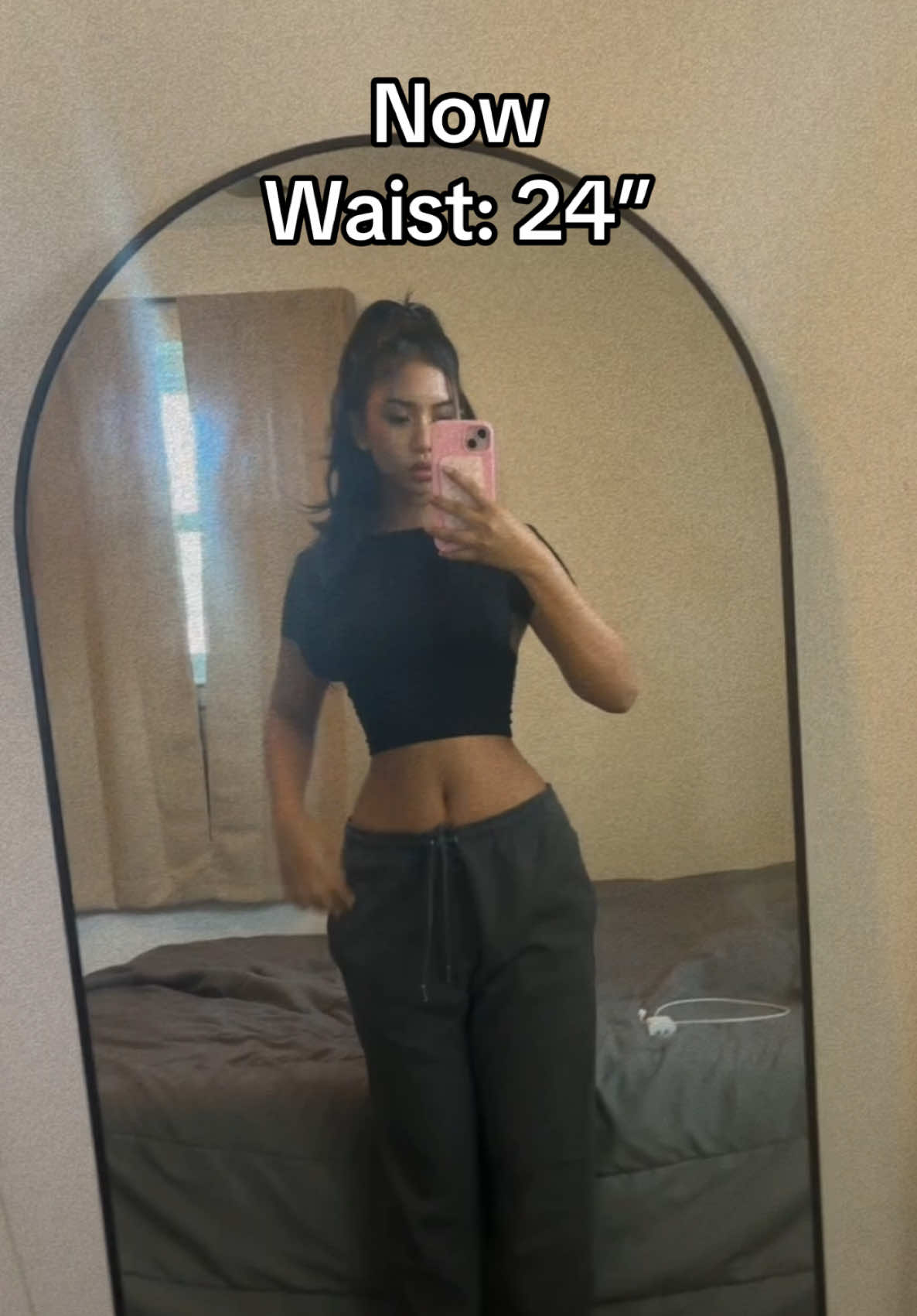 Same girl, smaller waist 🫶🏽 