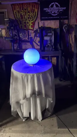 Custom Seance Table using our Possessed Table Mechanism! #haunter #hauntlife #halloweenprops #quality #diyhalloween #halloweenanimatronics #halloweenanimatronic #hauntedhouseprop #homehaunter#fyp 