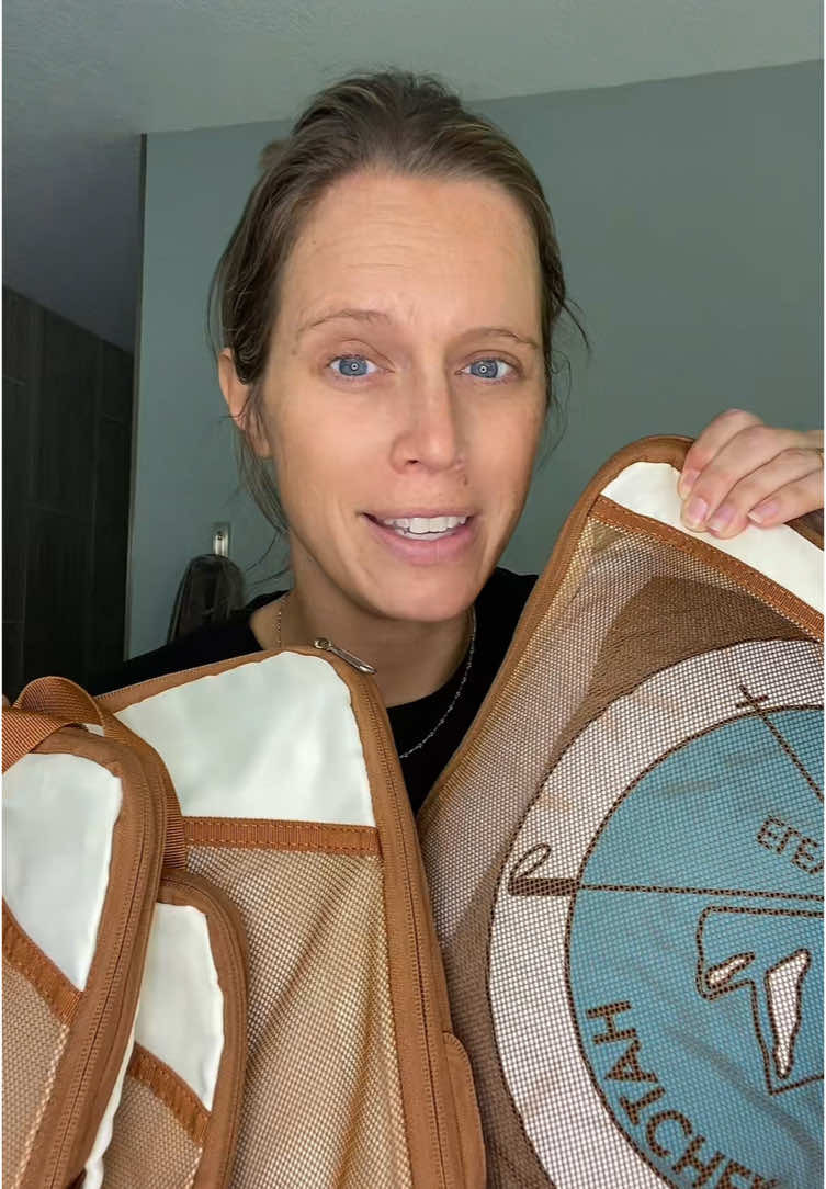 These organizers have made packing and travel so much easier! #packingcubes #travel #suitcase #travelorganizer #packingorganizer #travellight #packingtips #traveltiktok #vacation 