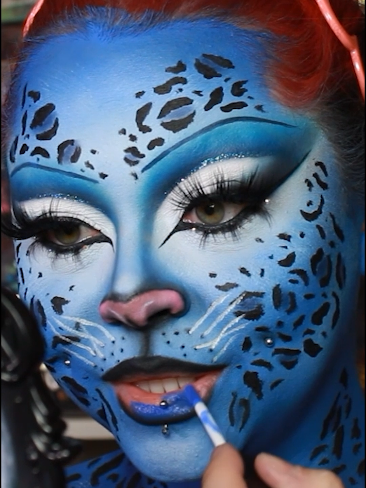 Registrations are now OPEN for my makeup course! ✨️ Click the link in my bio to sign up now for The Art of Transformation: Body Painting & Character Makeup to learn how to do THREE different looks from start to finish! I created the Blue Leopard look, the Spiderwebs & Stitches look and The Friday the 13th look just for you in this course 👀 Signing up will only be available for a short time - so make sure you sign up now to gain all my knowledge on makeup! 😍 Hit the link in my bio! • #makeup #makeupcourse #makeupvideos #creativemakeup #mua #makeupideas #bodypainting #transformations #makeuplooks #makeupreels #howto 