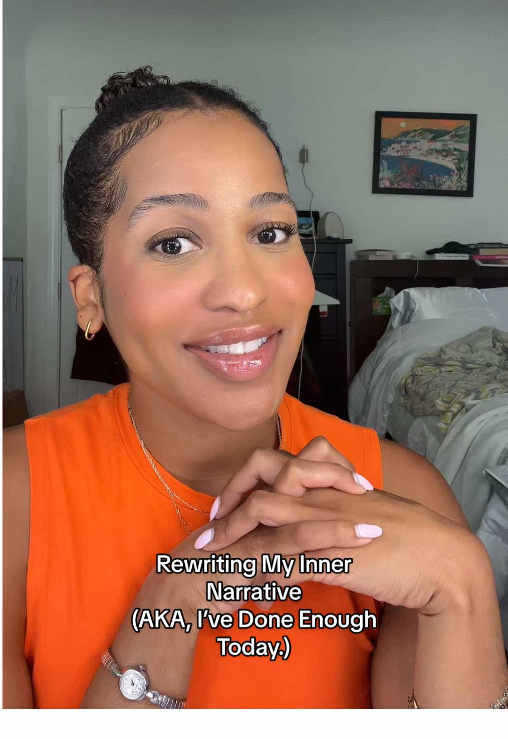 Let’s normalize celebrating what we have done, not shaming ourselves for what we haven’t. Today I had to catch myself in that “I didn’t do enough” spiral…even though my 12PM self had already: ✨ Woke up at 4:45am ✨ Meditated, journaled, hit the gym ✨ Posted to multiple platforms ✨ Worked on my podcast + email funnel …And still felt behind. The reframe? Review the facts. Remind yourself you’re not lazy, you’re just ambitious. And you are doing enough. Anyone else struggle with this too? #EntrepreneurLife #ProductivityTrap #AmbitiousWomen #ContentCreatorLife #SelfTalkMatters #YouAreDoingEnough #RewritingTheNarrative #TrySomethingNew #AishahTries #MorningRoutine #WorkInProgress #SmallCreatorEnergy