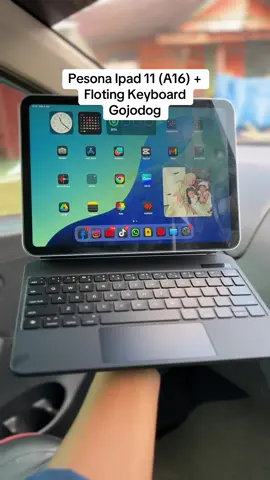 Pesona Ipad 11 (A16) +  Floting Keyboard Gojodog