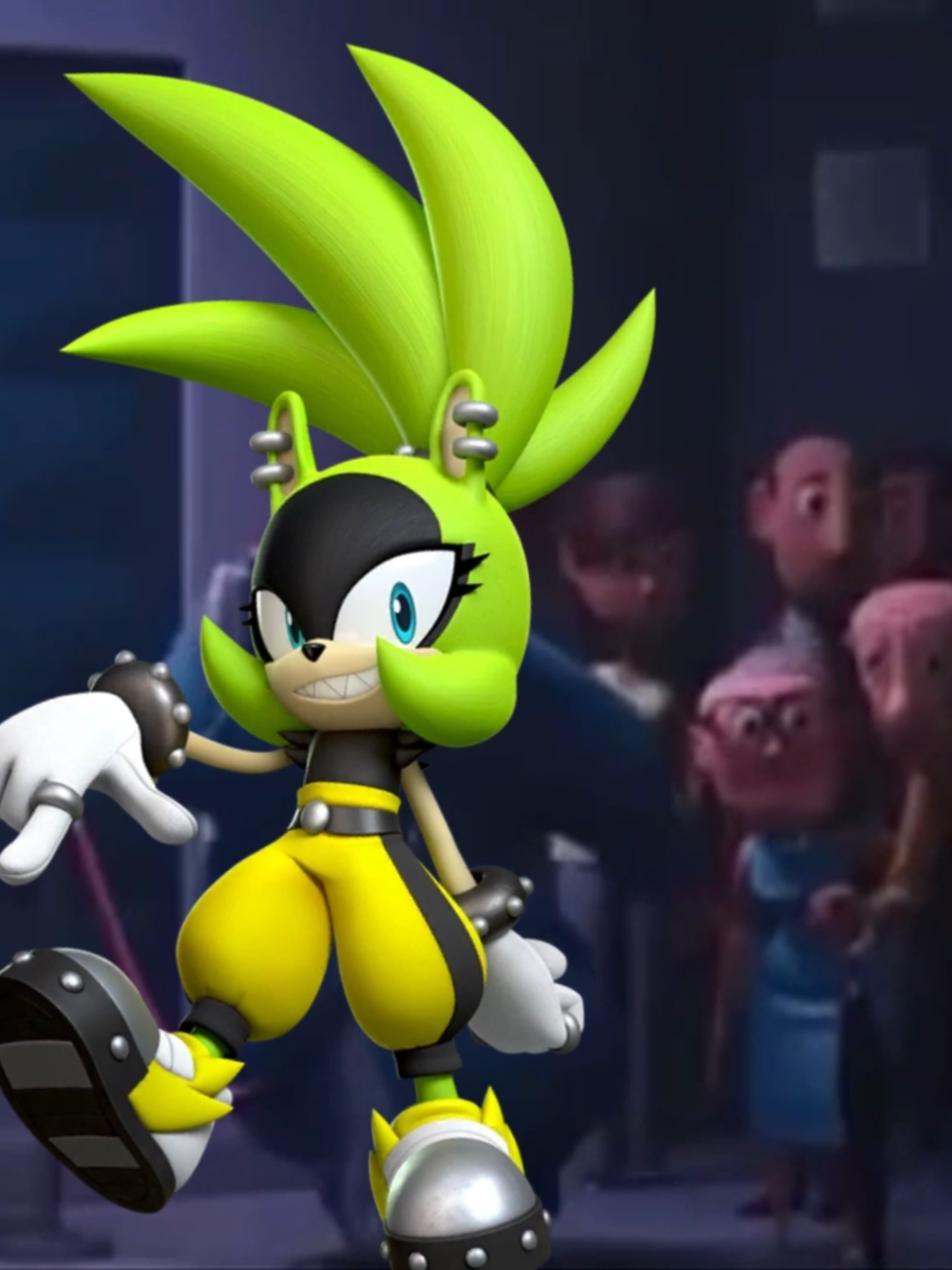 Basically Surge trying to get into srcw: #sonic #sonicracing #sonicracingcrossworlds #surgethetenrec