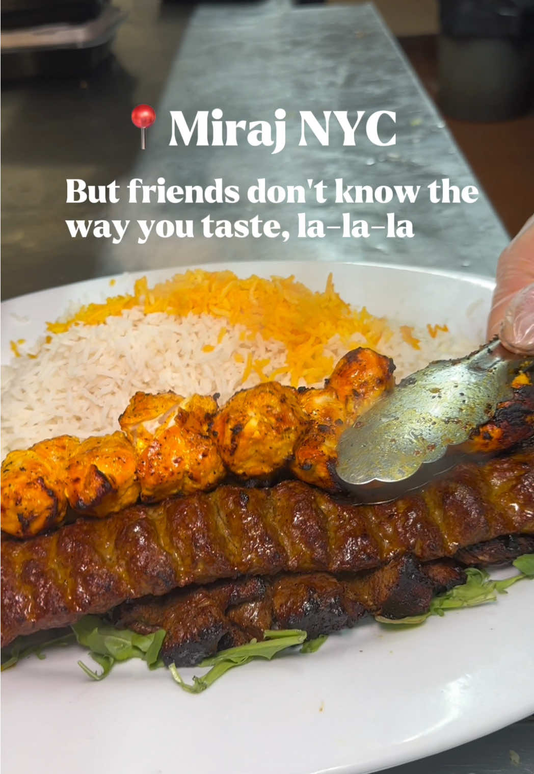 Eid Mubarak Habibi 🐐🌙  • • • #miraj #mirajhealthygrill #mirajgrill #mediterranean #persian #grill #chicken #beef #lamb #whitesauce #nyc #newyork #lexington #kipsbay #midtown #manhattan #Lunch #Dinner #Dining #LunchSpecial #fyp #explorepage #kunafa