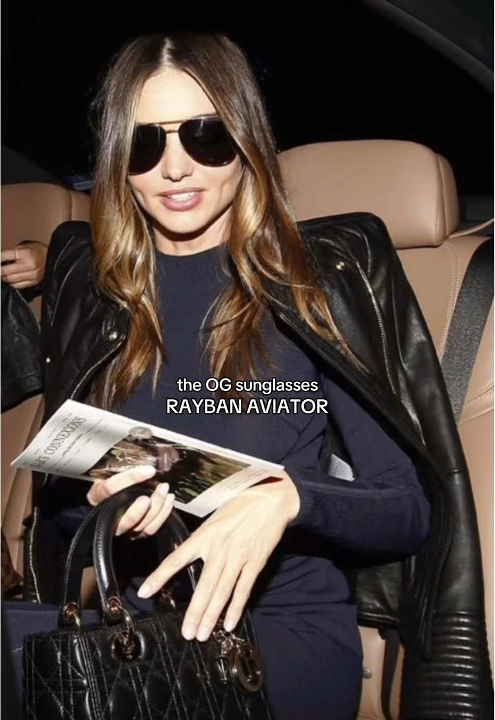 Always trendy!! #raybanaviator 