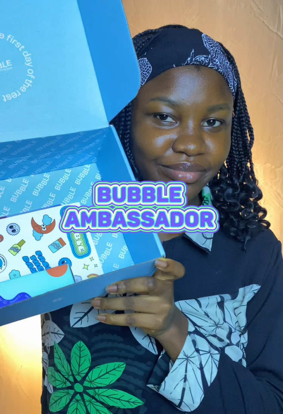 Thank you @Bubble Skincare  for sending me this cutie😊❤️ @Bubble Insiders #bubbleskincare #blessingowa_ #ugccreator #skintok 