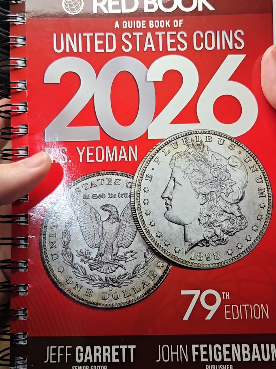 2026 Coin Red Book is Amazing! #diggindave #coinsupplies #tiktokshop #ttshop #shop #tts #coincollection #coins #coin #coinrollhunting #coincollecting #coinbook #coincollector 
