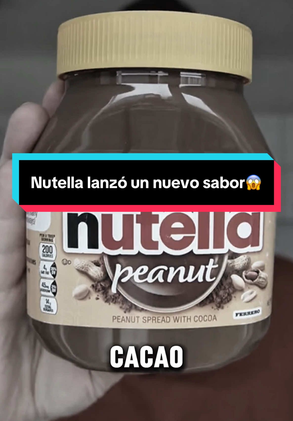 Nutella lanzó un nuevo sabor😱