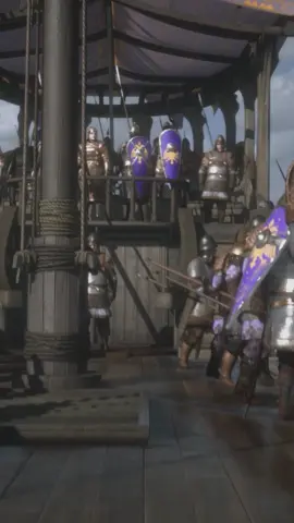 Beware, warriors - Her Majesty is on board and there will be no mercy. 👑💀 #mountandblade #bannerlord #warsails