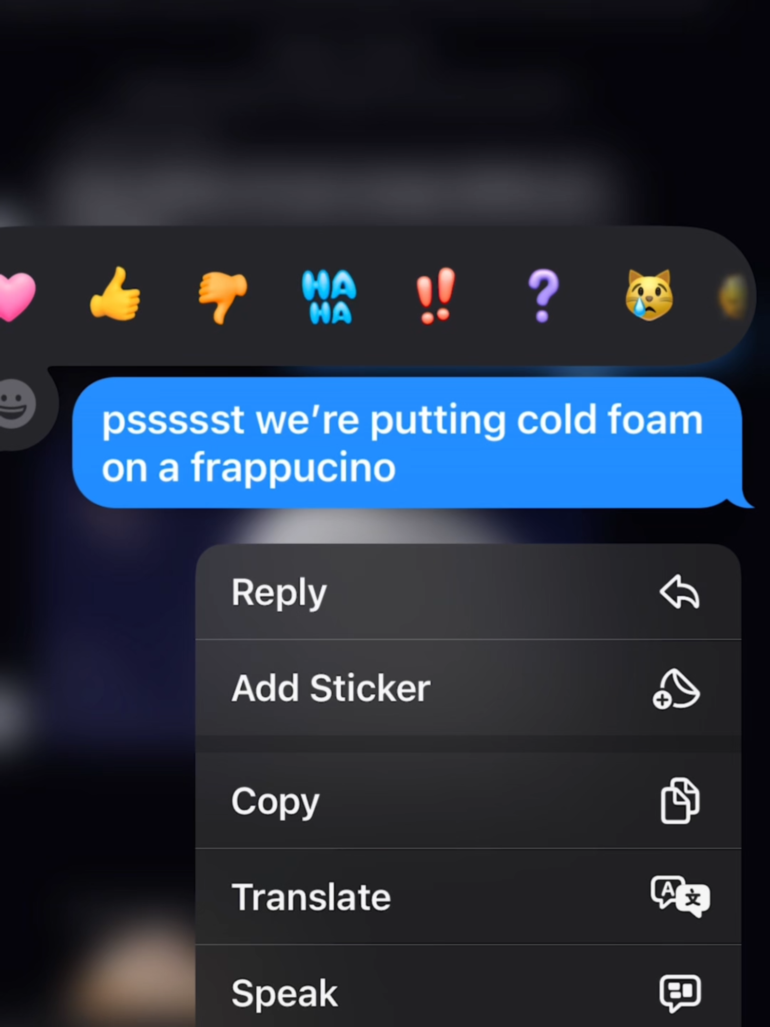 Strato Frappuccino® Drink: coming soon to a group chat near you