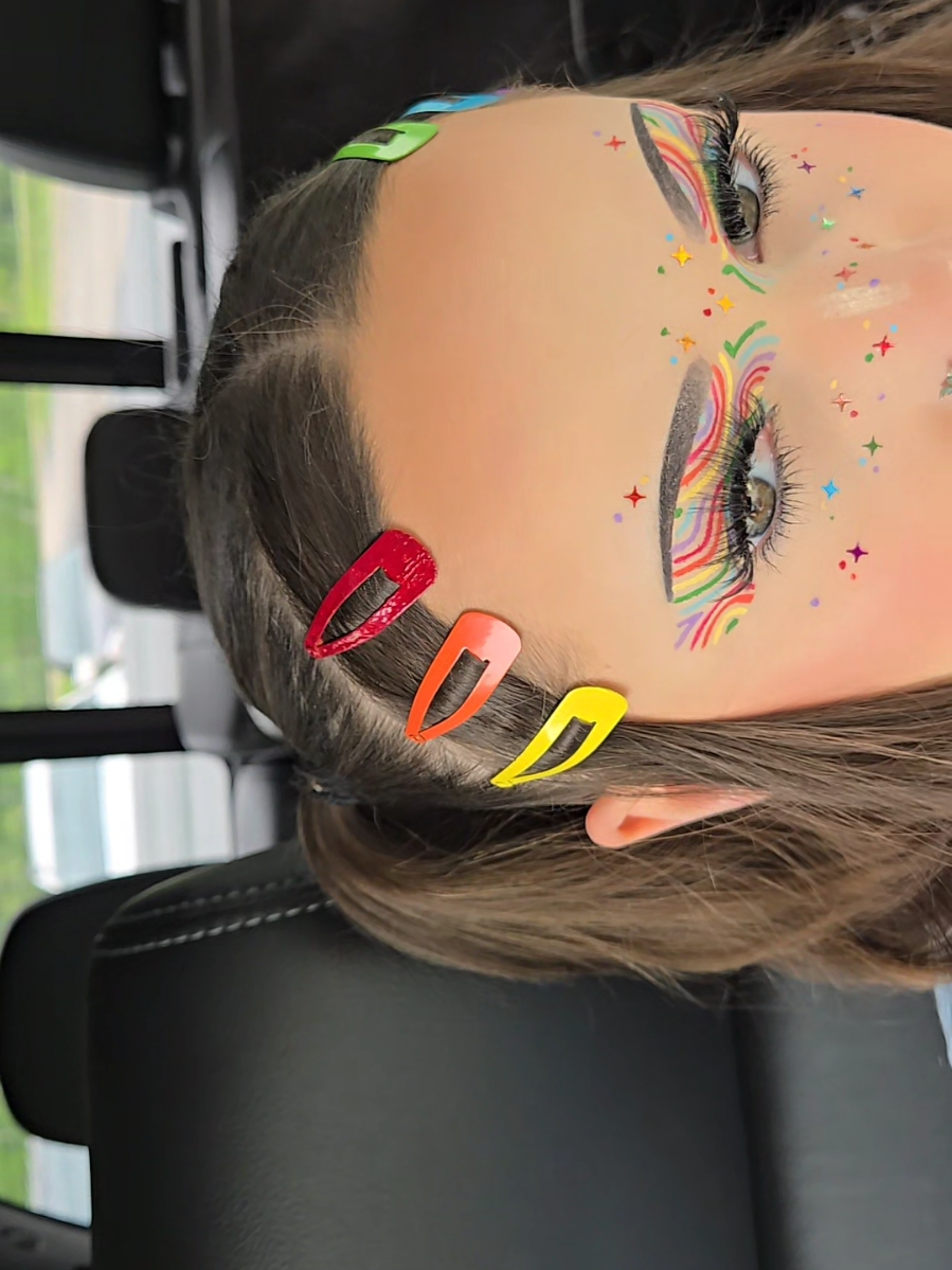 another period slay for pride month ✨️ 🌈 🏳️‍🌈 #pridemakeuptutorial #pride2025 #pridemakeup2025 #pridemakeup #rainbowpride #rainbowpridemakeup #graphicliner #graphiclinertutorial #makeuptutorial #makeupvideos #grwmpride #grwm #funmakeuptutorial #funmakeuplook #makeup2025 #rainbowliner #rainbowmakeuptutorial #rainbowmakeup #rainbowmakeuplook #rainbowfreckles 