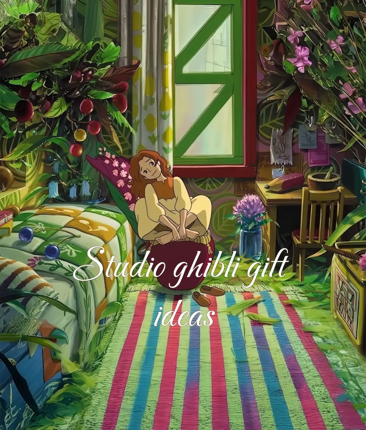 Regálenme please #fyp#studioghibli#regalos#cute#ghibli#flores