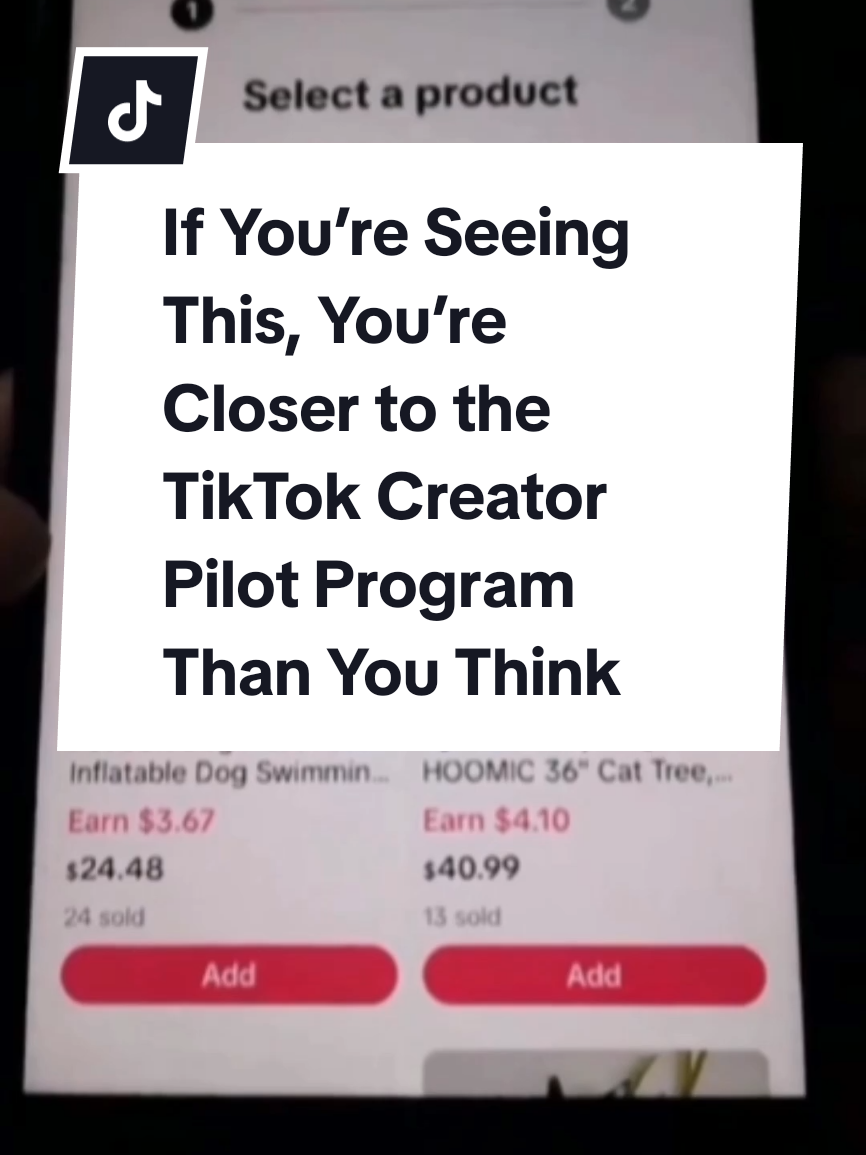 If You’re Seeing This, You’re Closer to the TikTok Creator Pilot Program Than You Think  Unlock Your Potential with the Creator Pilot Program #creatorpilotprogram, #tiktokshop, #onlineeducation, #creatorsupport, #tiktoktips #creatorsearchinsights 