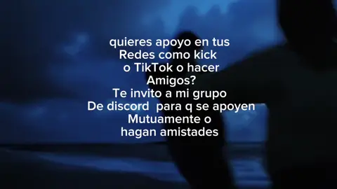 Manden un mensaje!#kick #apoyo #seguidores #sigueme #grupos #discord #kickstreaming #grupodediscord #amigos 