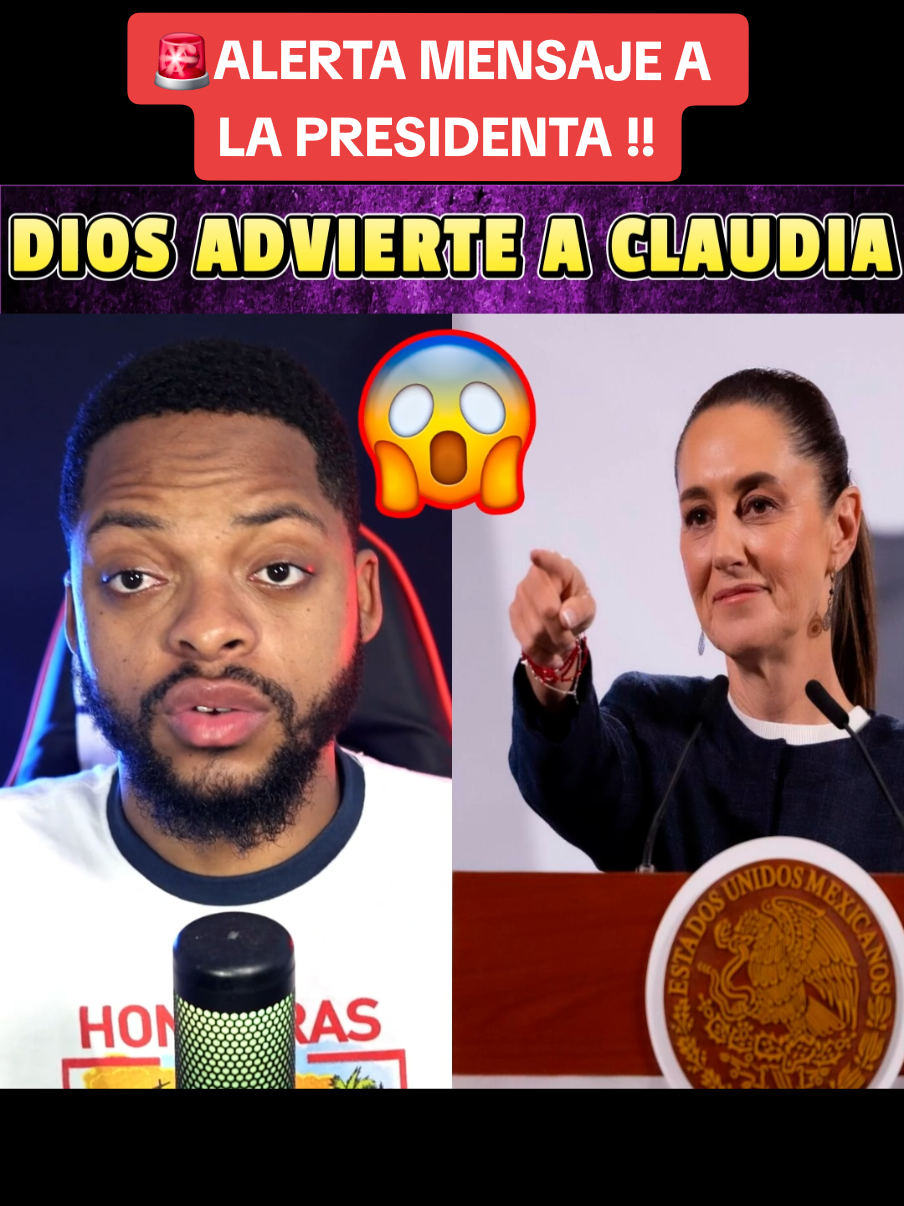 😱DIOS MANDA MENSAJE A PRESIDENTA CLAUDIA SHEINBAUM !! #profecia #profetadionidelarosa #Dios #Jesus #cristianostiktok #mexico #mexico🇲🇽 #mexicantiktok #claudiasheinbaum #viraltiktok #viralvideos #viralreels #fly 