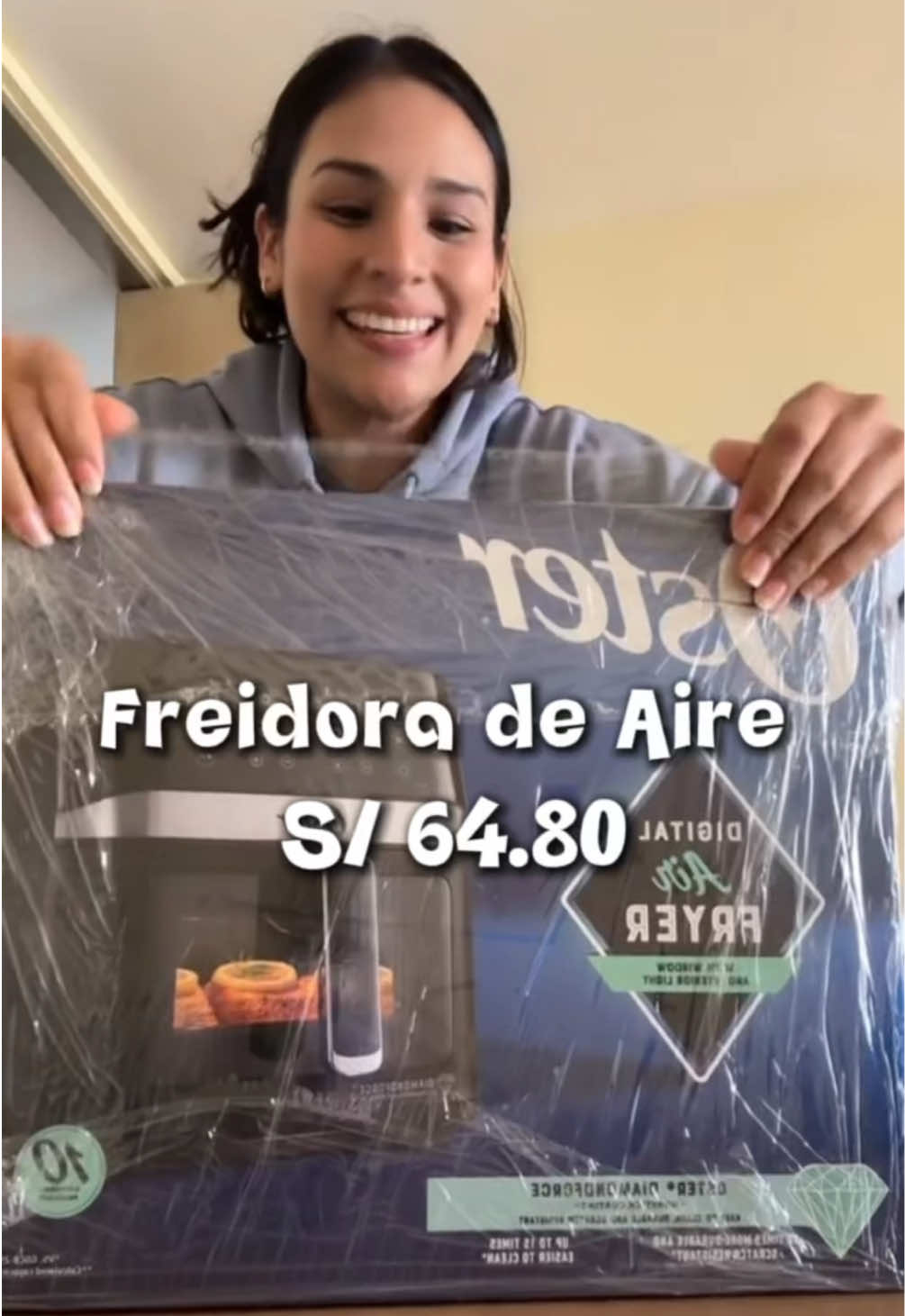 Por 6 meses 🤑 Yapa al final 💕✨ #unboxingvideo #airfryer #freidoradeaire #oster 