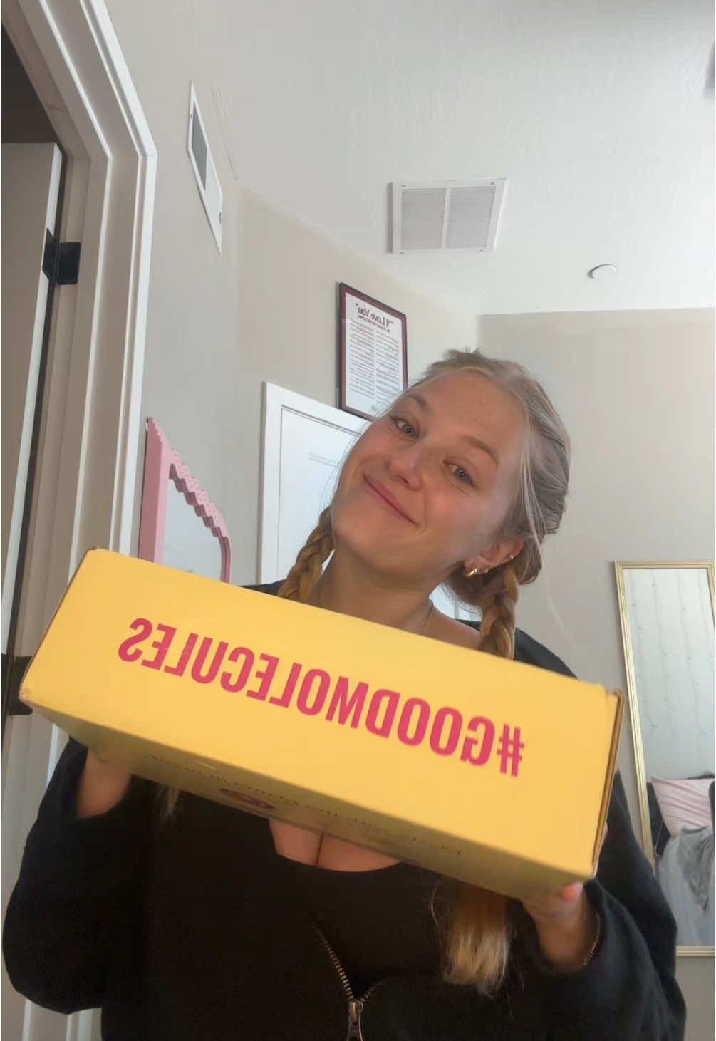 Thank you for the products @Good Molecules 🫶 They feel absolutely amazing on my skin and can’t wait to keep using them 🤍 #fyp #goodmolecules #pr #skincare 