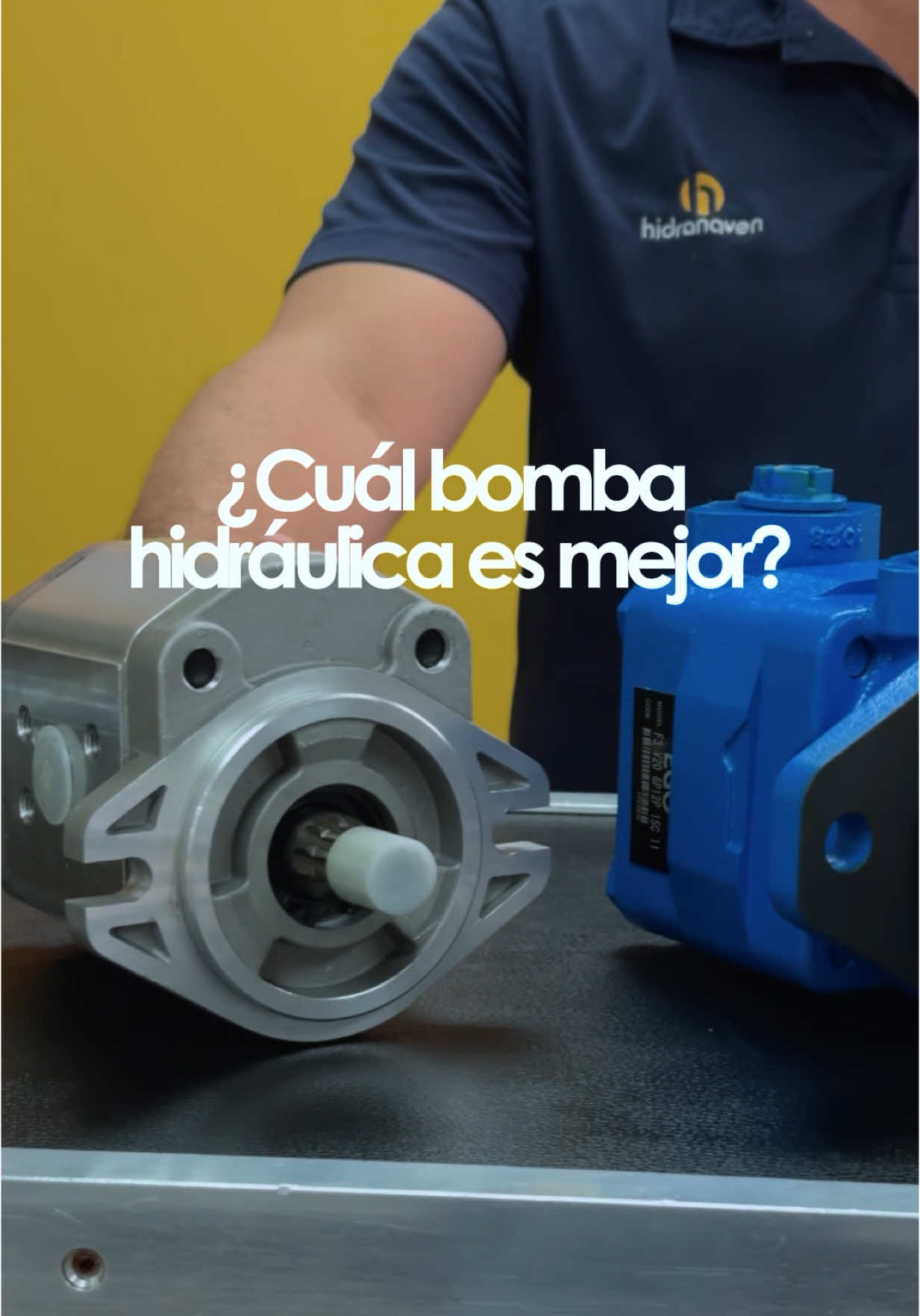 Pistones, paletas o engranajes… ¿cuál es mejor? 🚀 Depende del uso, presión y eficiencia que necesitas. Te lo explicamos fácil. #Hidranaven #BombaHidráulica #RepuestosIndustriales