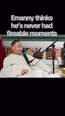 Very goofy of him to think in such a manner. As a viewer he’s for sure done some fireable things or heavy suspend worthy . . . . #joebuddennetwork #joebuddenpodcast #entertainment 