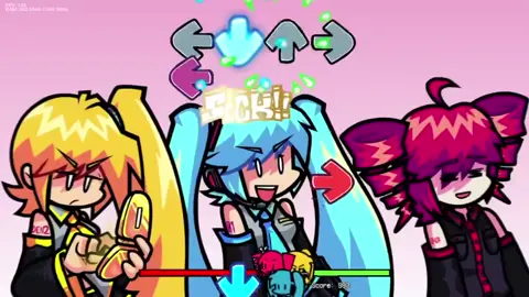 triple baka #humor #fnf #miku #teto #neru